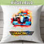 Preview: Bügelbild Rennwagen